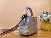 Louis Vuitton Capucines BB brilliant alligator leather bag - 6