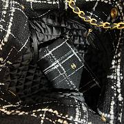 Chanel 22 Black Tweed & Gold-Tone Bag  - 5