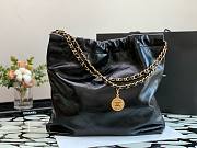 Chanel 22 black gold tote bag - 3