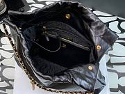 Chanel 22 black gold tote bag - 6