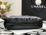 Chanel 22 black gold small tote bag - 2