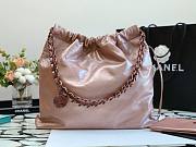 Chanel 22 rose gold tote bag - 4