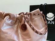 Chanel 22 rose gold small tote bag - 2