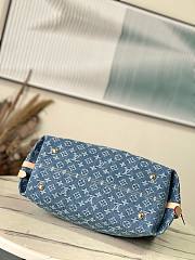 Louis Vuitton Carryall denim tote bag  - 5