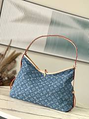 Louis Vuitton Carryall denim tote bag  - 3