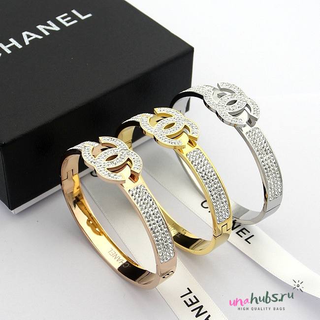 Chanel CC 18K bracelet  - 1