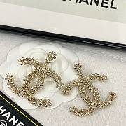 Chanel CC gold earings  - 3