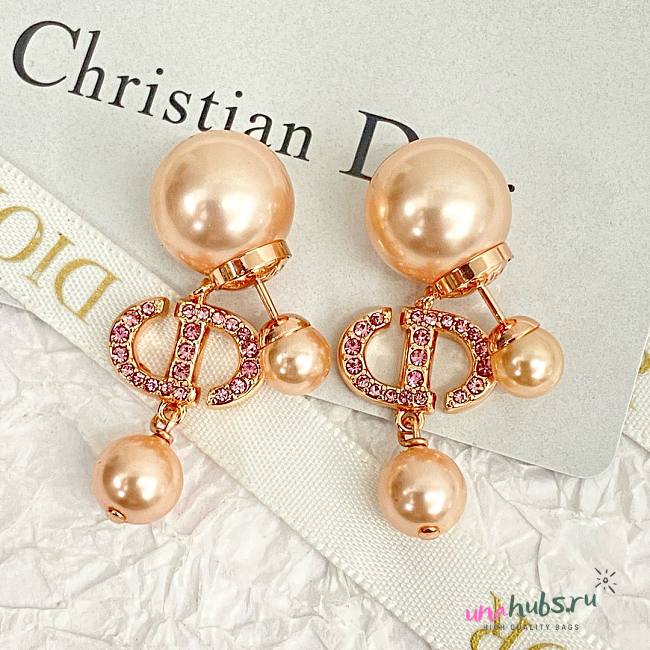 Dior rose gold earings  - 1