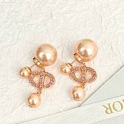 Dior rose gold earings  - 3