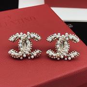 Chanel pearl CC earings  - 1