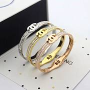 Chanel 18K CC thin bracelet  - 1