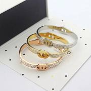 Chanel 18K CC thin bracelet  - 3