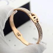 Chanel 18K CC thin bracelet  - 2