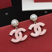 Chanel pearl pink earings  - 1