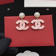 Chanel pearl pink earings  - 4