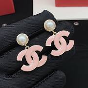 Chanel pearl pink earings  - 2