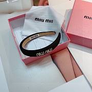 Miumiu headband - 2