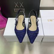 Dior J'Adior Slingback Transparent Blue Pump 2.5cm - 6