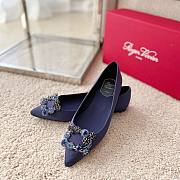 Roger Vivier Flower strass heels  - 5