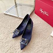 Roger Vivier Flower strass heels  - 6