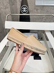 YSL beige leather espadrille - 2