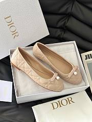 Dior Beige Ballet Flat - 1