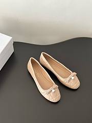 Dior Beige Ballet Flat - 5