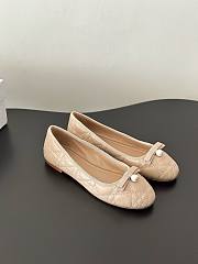 Dior Beige Ballet Flat - 4