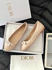 Dior Beige Ballet Flat - 3