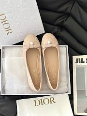 Dior Beige Ballet Flat - 2