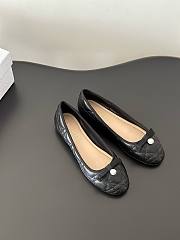 Dior Black Ballet Flat - 3