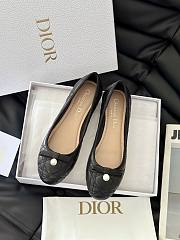 Dior Black Ballet Flat - 6