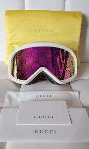 Gucci purple snow mask sunglasses  - 3