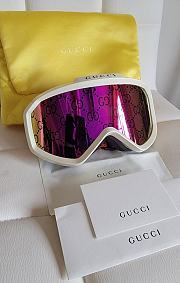 Gucci purple snow mask sunglasses  - 2