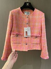 Chanel pink tweed jacket - 5