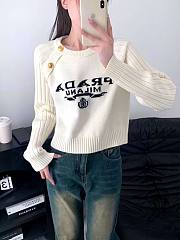 Prada white sweater  - 1