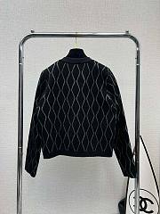 Chanel black knitted jacket - 5