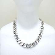 Louis Vuitton Metal Chain Links Necklace  - 3