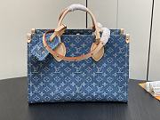 Louis Vuitton Onthego Denim MM Bag  - 1