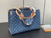 Louis Vuitton Onthego Denim MM Bag  - 3