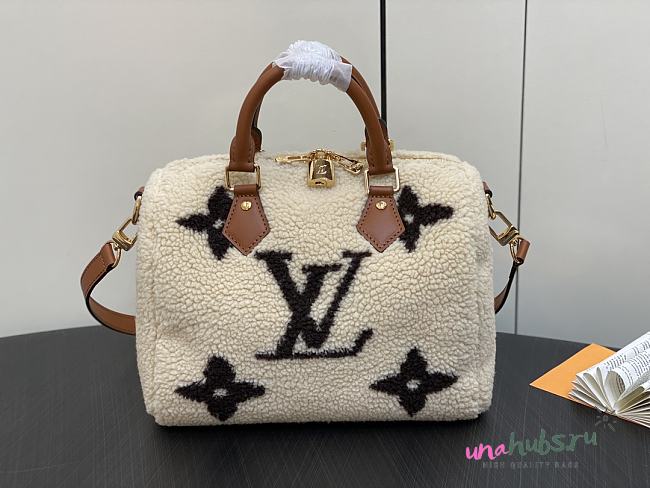 Louis Vuitton Speedy Small Sherling Bag - 1