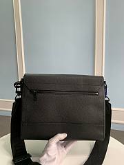 Louis Vuitton Takeoff Messenger Black Leather Bag - 4