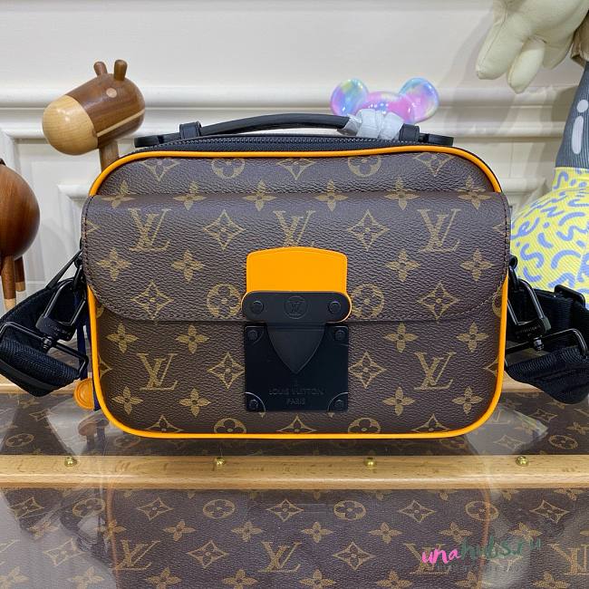 Louis Vuitton S Lock Monogram Messenger Bag - 1