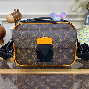 Louis Vuitton S Lock Monogram Messenger Bag