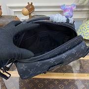 Louis Vuitton S Lock Black Monogram Messenger Bag - 2