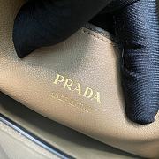 Prada small beige leather handbag with belt 1BA418 bag - 4