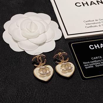 Chanel heart earings 02