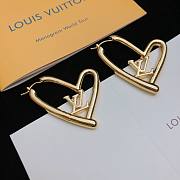 Louis Vuitton heart earings  - 1