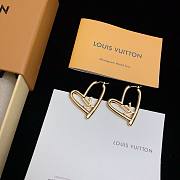 Louis Vuitton heart earings  - 2