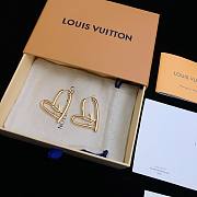 Louis Vuitton heart earings  - 3